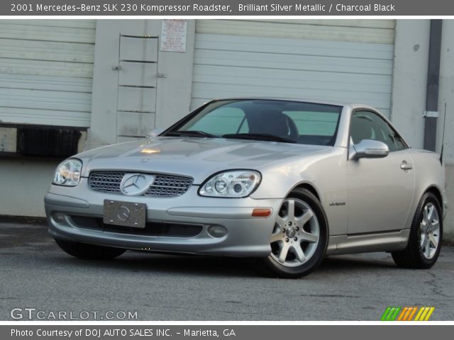 2001 Mercedes-Benz SLK 230 Kompressor Roadster in Brilliant Silver Metallic