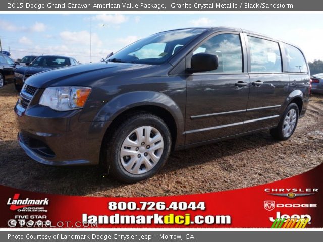 2015 Dodge Grand Caravan American Value Package in Granite Crystal Metallic