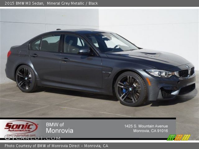 2015 BMW M3 Sedan in Mineral Grey Metallic