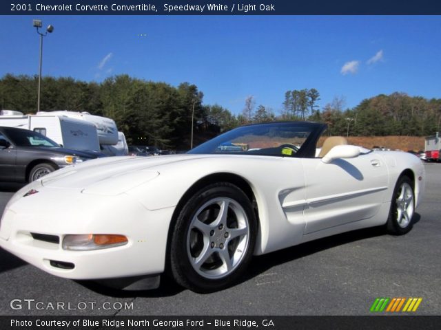 2001 Chevrolet Corvette Convertible in Speedway White