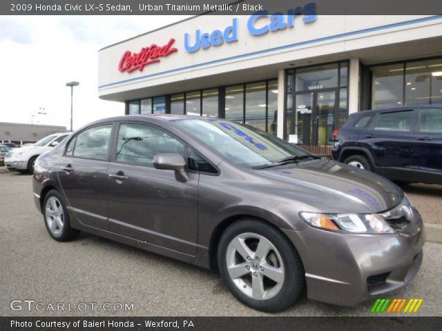 2009 Honda Civic LX-S Sedan in Urban Titanium Metallic