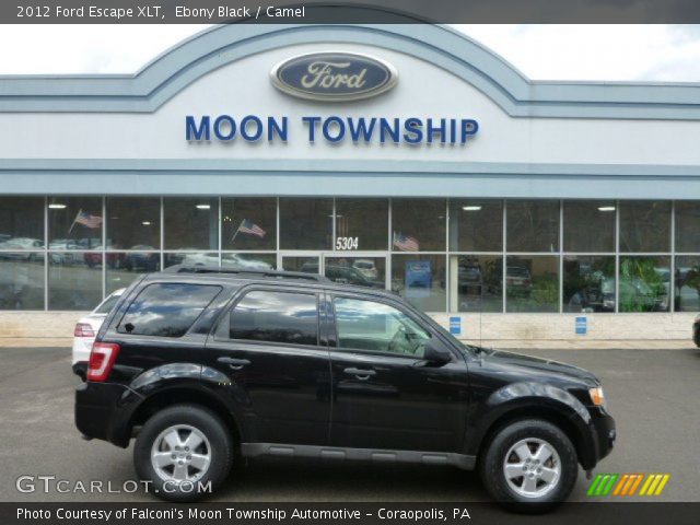 2012 Ford Escape XLT in Ebony Black