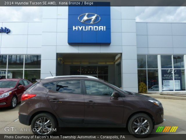 2014 Hyundai Tucson SE AWD in Kona Bronze