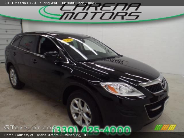2011 Mazda CX-9 Touring AWD in Brilliant Black