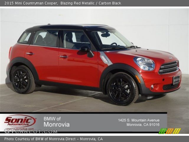 2015 Mini Countryman Cooper in Blazing Red Metallic