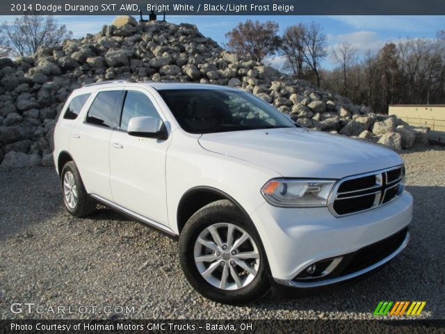 2014 Dodge Durango SXT AWD in Bright White