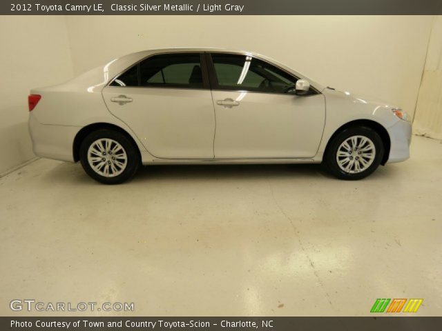 2012 Toyota Camry LE in Classic Silver Metallic