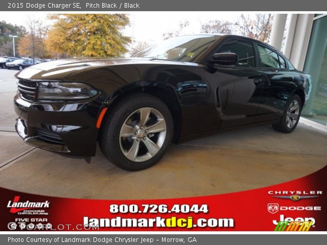 2015 Dodge Charger SE in Pitch Black