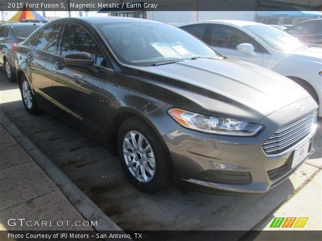 2015 Ford Fusion S in Magnetic Metallic