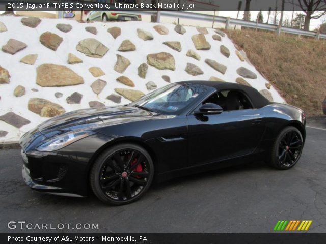 2015 Jaguar F-TYPE S Convertible in Ultimate Black Metallic