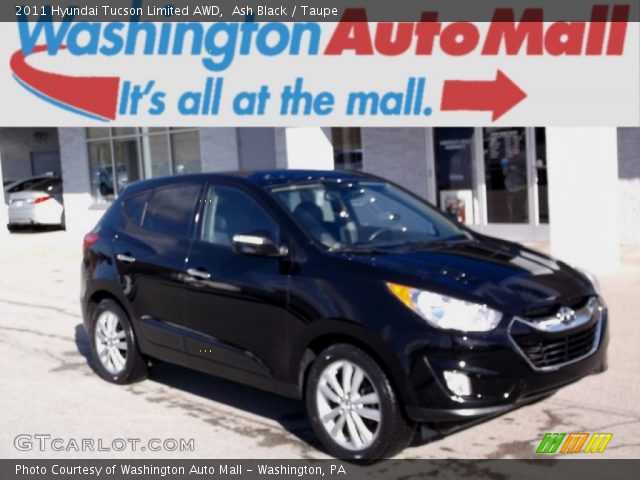 2011 Hyundai Tucson Limited AWD in Ash Black