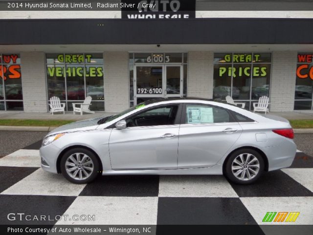 2014 Hyundai Sonata Limited in Radiant Silver