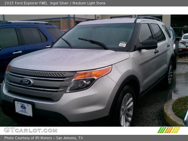 2015 Ford Explorer FWD in Ingot Silver