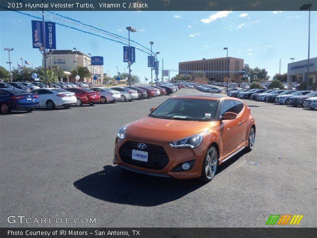 2015 Hyundai Veloster Turbo in Vitamin C