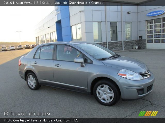 2010 Nissan Versa 1.8 S Sedan in Magnetic Gray Metallic