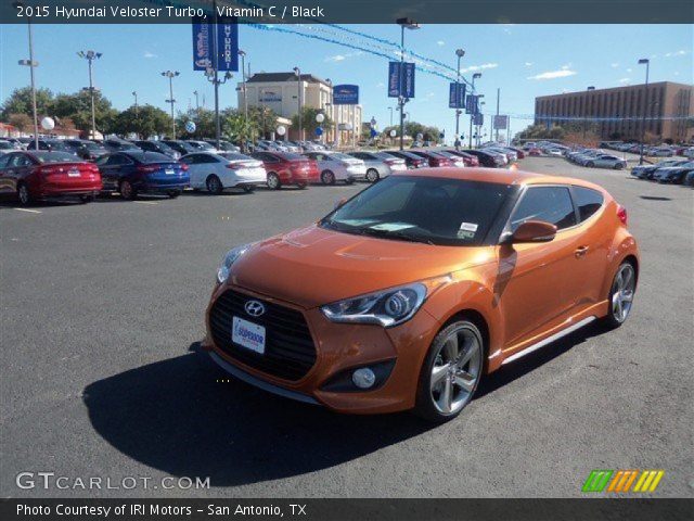 2015 Hyundai Veloster Turbo in Vitamin C