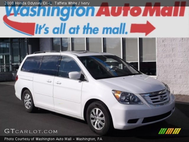2008 Honda Odyssey EX-L in Taffeta White