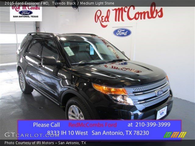 2015 Ford Explorer FWD in Tuxedo Black
