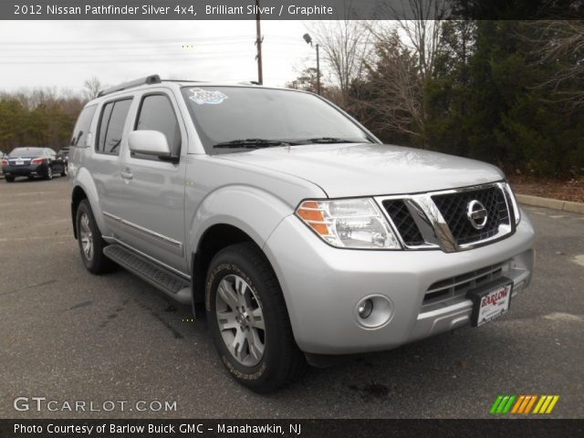 2012 Nissan Pathfinder Silver 4x4 in Brilliant Silver