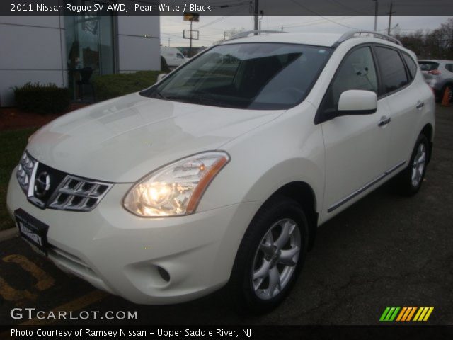 2011 Nissan Rogue SV AWD in Pearl White
