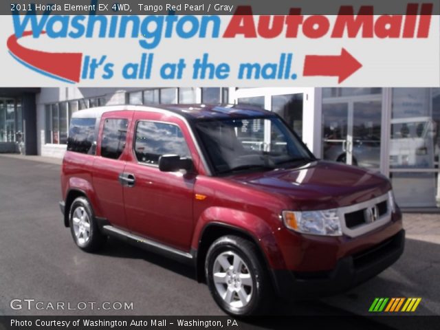 2011 Honda Element EX 4WD in Tango Red Pearl