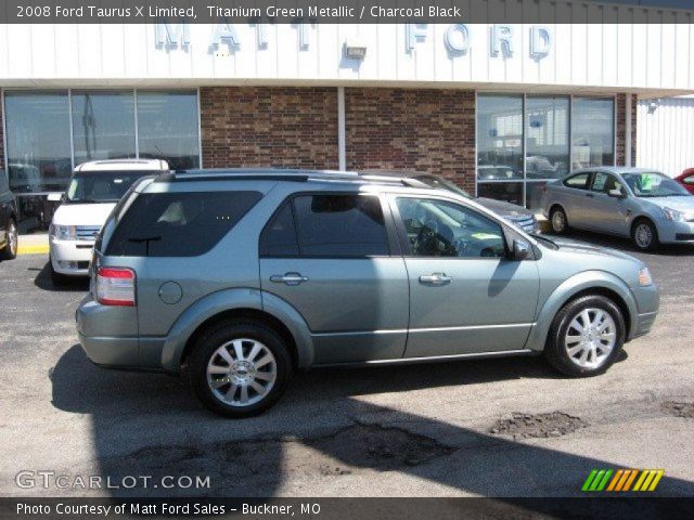 2008 Ford Taurus X Limited in Titanium Green Metallic