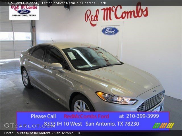 2015 Ford Fusion SE in Tectonic Silver Metallic