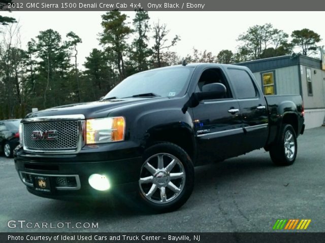 2012 GMC Sierra 1500 Denali Crew Cab 4x4 in Onyx Black