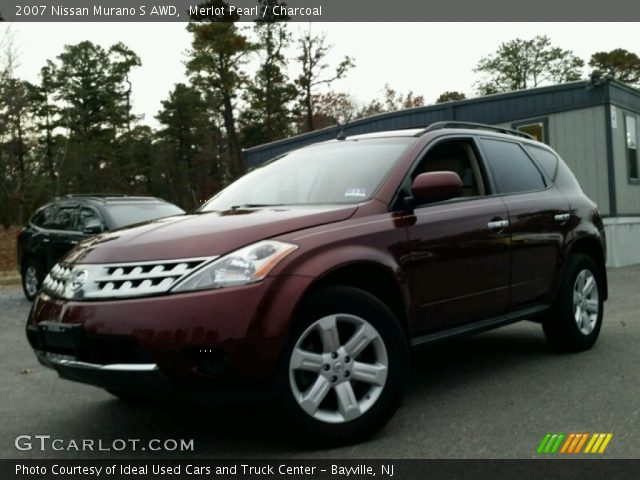 2007 Nissan Murano S AWD in Merlot Pearl
