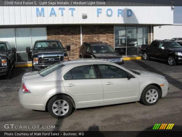 2008 Ford Fusion S in Light Sage Metallic