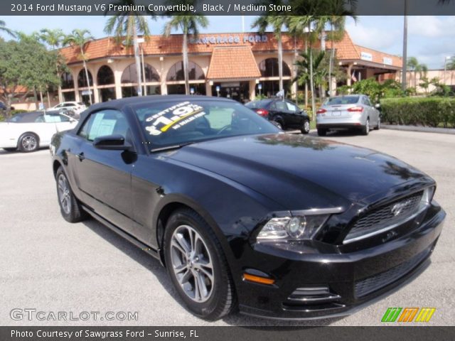 2014 Ford Mustang V6 Premium Convertible in Black