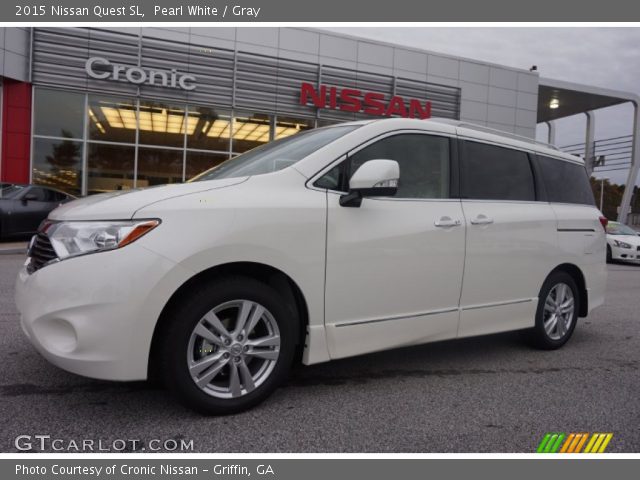 2015 Nissan Quest SL in Pearl White