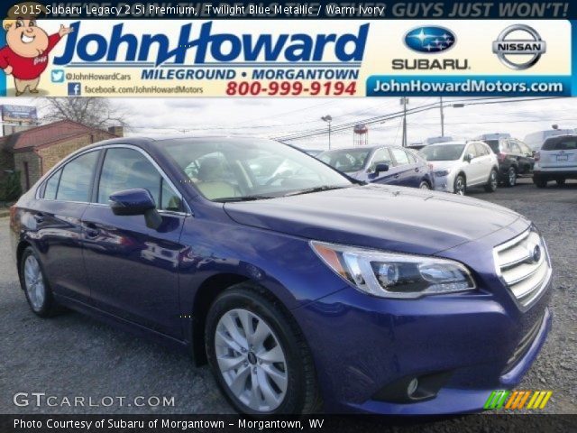 2015 Subaru Legacy 2.5i Premium in Twilight Blue Metallic