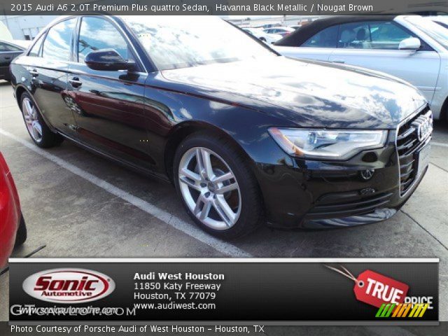 2015 Audi A6 2.0T Premium Plus quattro Sedan in Havanna Black Metallic