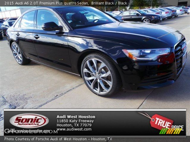 2015 Audi A6 2.0T Premium Plus quattro Sedan in Brilliant Black