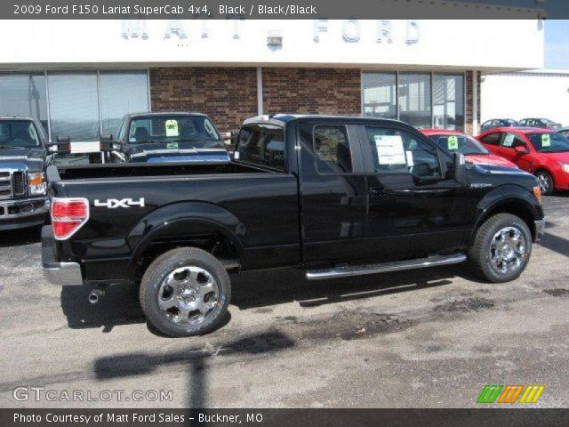 2009 Ford F150 Lariat SuperCab 4x4 in Black