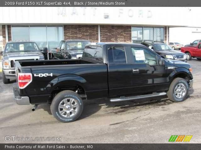 2009 Ford F150 XLT SuperCab 4x4 in Black