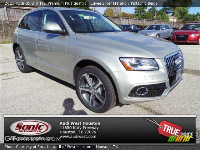 2015 Audi Q5 3.0 TFSI Premium Plus quattro in Cuvee Silver Metallic