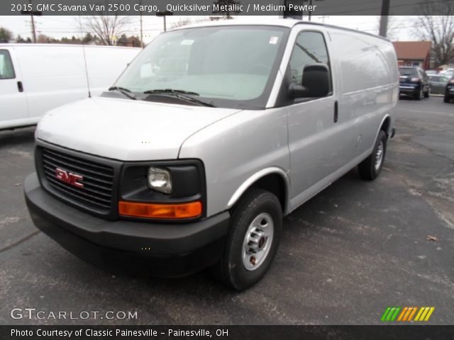 2015 GMC Savana Van 2500 Cargo in Quicksilver Metallic