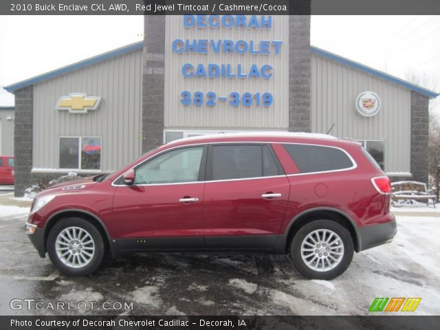 2010 Buick Enclave CXL AWD in Red Jewel Tintcoat