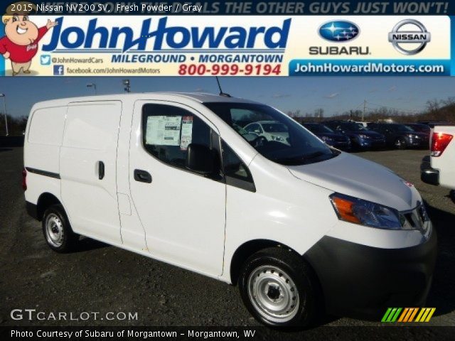 2015 Nissan NV200 SV in Fresh Powder