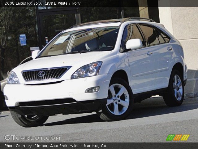 2008 Lexus RX 350 in Crystal White