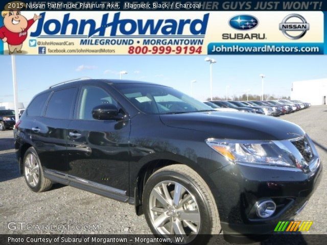 2015 Nissan Pathfinder Platinum 4x4 in Magnetic Black