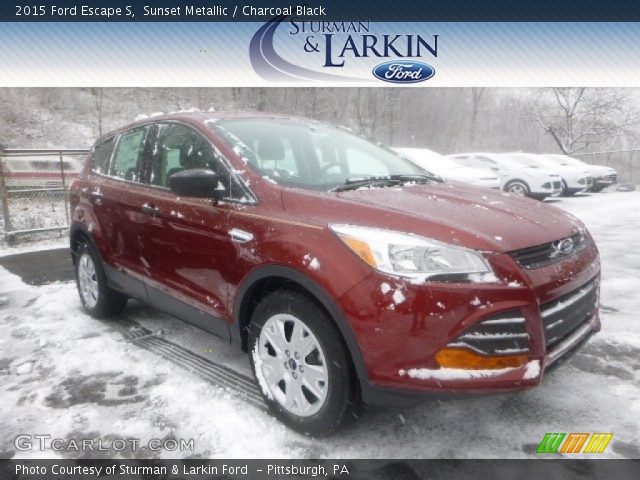 2015 Ford Escape S in Sunset Metallic