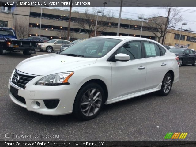 2013 Nissan Sentra SR in Aspen White
