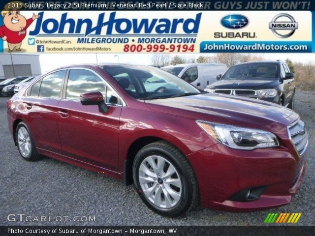 2015 Subaru Legacy 2.5i Premium in Venetian Red Pearl