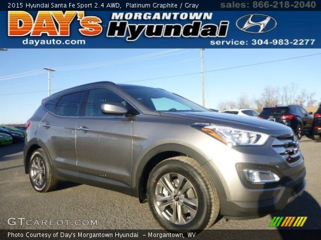 2015 Hyundai Santa Fe Sport 2.4 AWD in Platinum Graphite