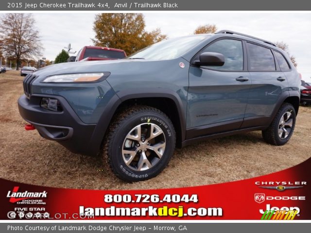 2015 Jeep Cherokee Trailhawk 4x4 in Anvil