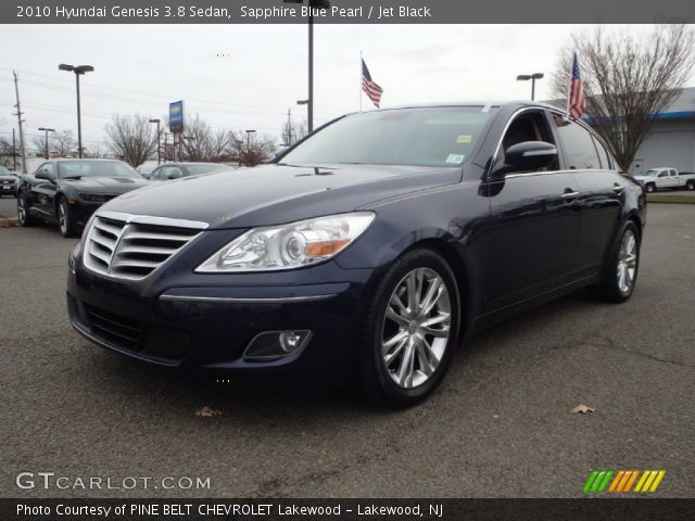 2010 Hyundai Genesis 3.8 Sedan in Sapphire Blue Pearl