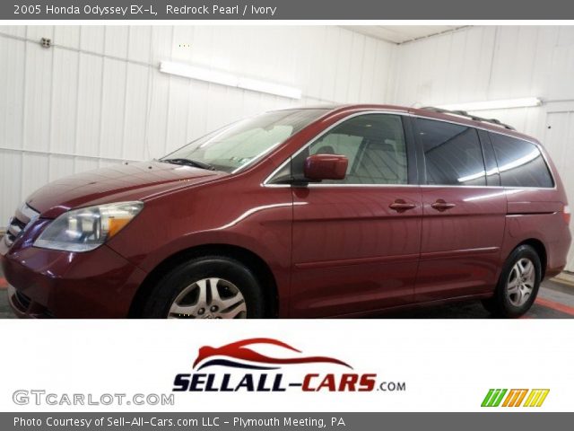 2005 Honda Odyssey EX-L in Redrock Pearl